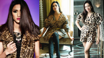 [Sherni Yeh Aankhein Tumhari] Erica Fernandes Vs Shweta Tiwari Vs Munmun Dutta: Which hot babe slays the hot ‘leopard print’ style the best? Choose now