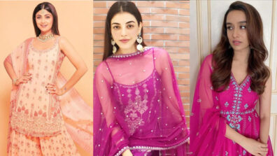 Shilpa Shetty, Kajal Aggarwal & Shraddha Kapoor burn the ethnic game with their salwar outfits, check ASAP