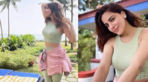 Shraddha Arya aka Kundali Bhagya’s Preeta raises oomph game with matching hot yoga pants & bralette, fans love it