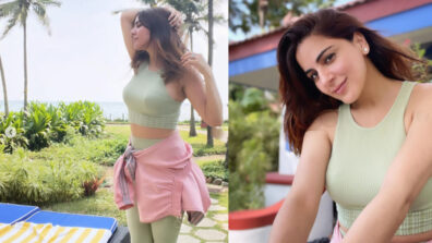 Shraddha Arya aka Kundali Bhagya’s Preeta raises oomph game with matching hot yoga pants & bralette, fans love it