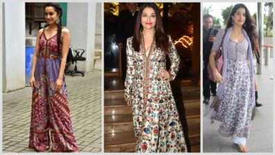 Shraddha Kapoor, Aishwarya Rai Bachchan & Janhvi Kapoor adorn “Boho Chic” outfits in style, fans can’t stop admiring