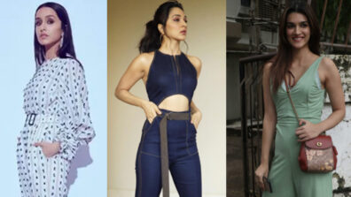 Shraddha Kapoor Vs Kiara Advani Vs Kriti Sanon: Which B-Town hottie deserves a 10/10 for the trendy high-chic jumpsuit fashion? Pick your favourite