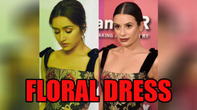 Shraddha Kapoor Vs Lea Michele: Which Diva Deserves A 10/10 In Reem Acra Dress?