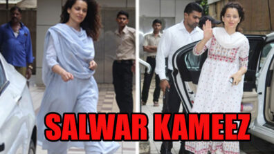 Simple Is Beautiful: 3 Times Kangana Ranaut Rocked In A Simple Salwaar Kameez