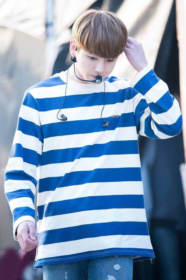 Slay In Stripes: We Think BTS Jungkook Loves Stripe Prints: These Pictures Are A Proof - 1