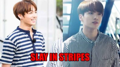 Slay In Stripes: We Think BTS Jungkook Loves Stripe Prints: These Pictures Are A Proof