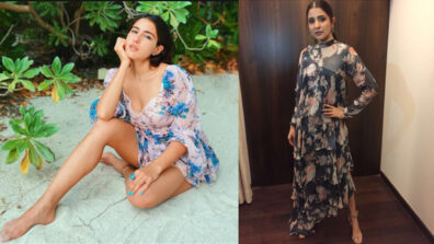 Slay the floral outfit vibe like Sara Ali Khan & Anushka Sharma to cast an impression on your crush