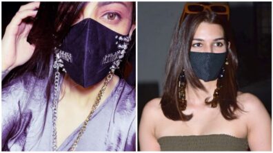 Slaying It In A Mask: Shruti Haasan Vs Kriti Sanon? Who Nailed The Mask Chain Look?