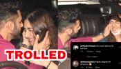 ‘So much drama for camera’ – Fans troll Rahul Vaidya-Disha Parmar’s PDA moment at Mumbai airport, see photos