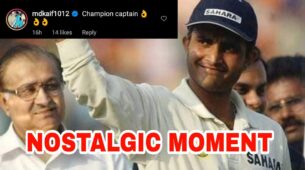 Sourav Ganguly shares priceless throwback memory for Indian cricket fans, Md. Kaif calls him ‘champion captain’