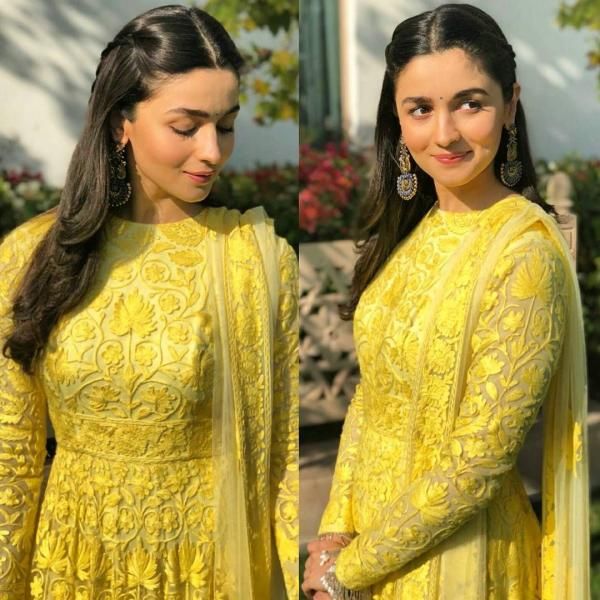 Still, Wondering What To Wear For A Friend’s Mehendi Ceremony? Here’s Alia Bhatt In Yellow To Kareena Kapoor In Green Ethnic Outfits - 1