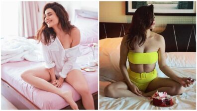 Straight From Bed: Shraddha Arya And Karishma Tanna Straight From Bed Outfits Are Spicy Hot