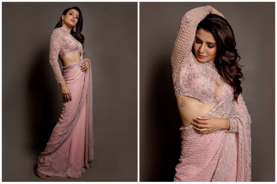 Stripe Vs Pastel: Which Saree Look Of Samantha Akkineni Has Your Heart? - 3