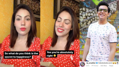 Stupid People: Munmun Dutta reveals the ‘secret’ to her happy life, Raj Anadkat reacts in style