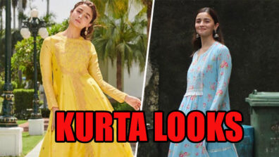 Style Your Looks In The Utmost Chic Way With This Super Dazzling Kurta Look Of Alia Bhatt