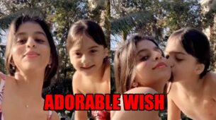 Suhana Khan’s adorable wish for baby brother AbRam will make you go aww