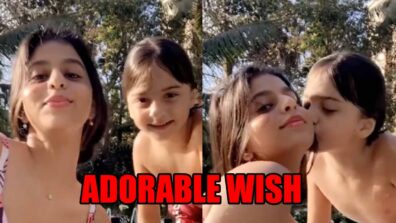 Suhana Khan’s adorable wish for baby brother AbRam will make you go aww