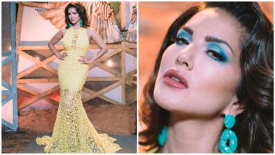 Bollywood Actress Looks Drop-Dead Gorgeous In The Yellow Lace Dress On The Sets Of MTV Splitsvilla