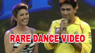 SUPER RARE VIDEO: When Priyanka Chopra Made MS Dhoni Dance With Her On Stage, See Now