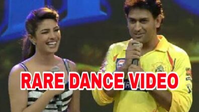 SUPER RARE VIDEO: When Priyanka Chopra Made MS Dhoni Dance With Her On Stage, See Now