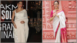 Sushmita Sen Vs Bipasha Basu: Who According To You Donned The White Saree Look Best?