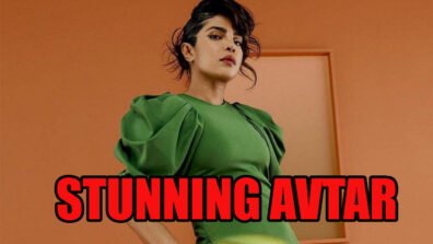 Swaggy: Stunning Avtar Of Priyanka Chopra In All Green With Puff Sleeves, See Here