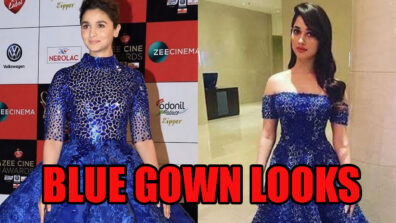 Take Cues From Alia Bhatt And Tamannaah Bhatia’s Blue Gown Looks To Attend A Blue Themed Wedding