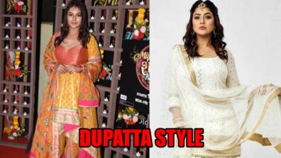 Take Cues From Shehnaaz Gill To Style Your Dupatta In The Most Versatile Ways