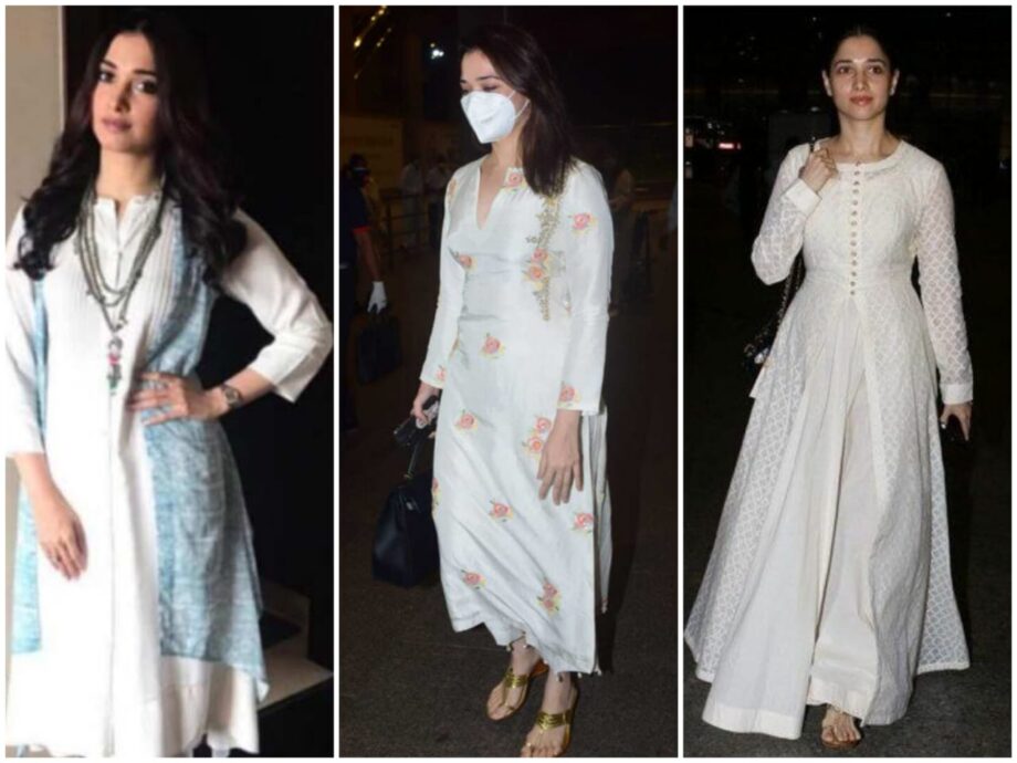 Tamannaah Bhatia And Samantha Akkineni Approved White Kurta Styles You Must Steal - 0