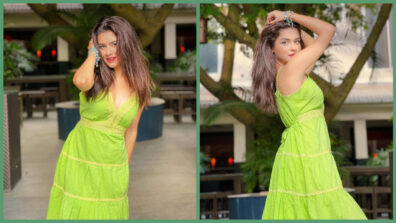 The green dress looks of Avneet Kaur will definitely steal your heart, don’t miss those looks