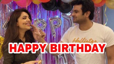 The Kapil Sharma Show actress Sugandha Mishra celebrates first birthday after marriage with husband Sanket Bhosale, see pics