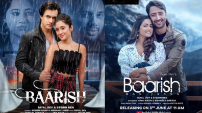 The Ultimate Baarish Chemistry: Mohsin Khan-Shivangi Joshi Vs Shaheer Shaikh-Hina Khan: Which pair is hotter? Vote Now
