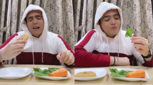 Thoda Thoda Pyaar Hua: TMKOC dude Raj Anadkat on a strict diet in Covid-19 second wave lockdown spotted enjoying healthy carrots & beans