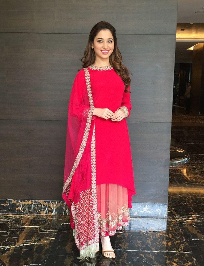 Throwback To The Times When Tamannaah Bhatia Looked Quintessentially Gorgeous In Sabyasachi Outfits - 0