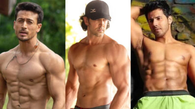 Tiger Shroff, Hrithik Roshan, Varun Dhawan: Attractive photos in bare torso