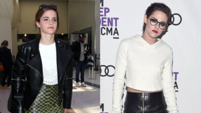 Times When Emma Watson And Kristen Stewart Made Leather Skirt Look Modish