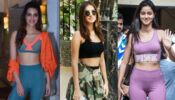 Times when Kriti Sanon, Tara Sutaria & Ananya Panday wowed in sports bralette and joggers workout look