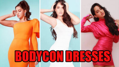 Times When Nora Fatehi Made A Grand Appearance In Bodycon Dresses, Netizens Went Drooling Over Her Looks