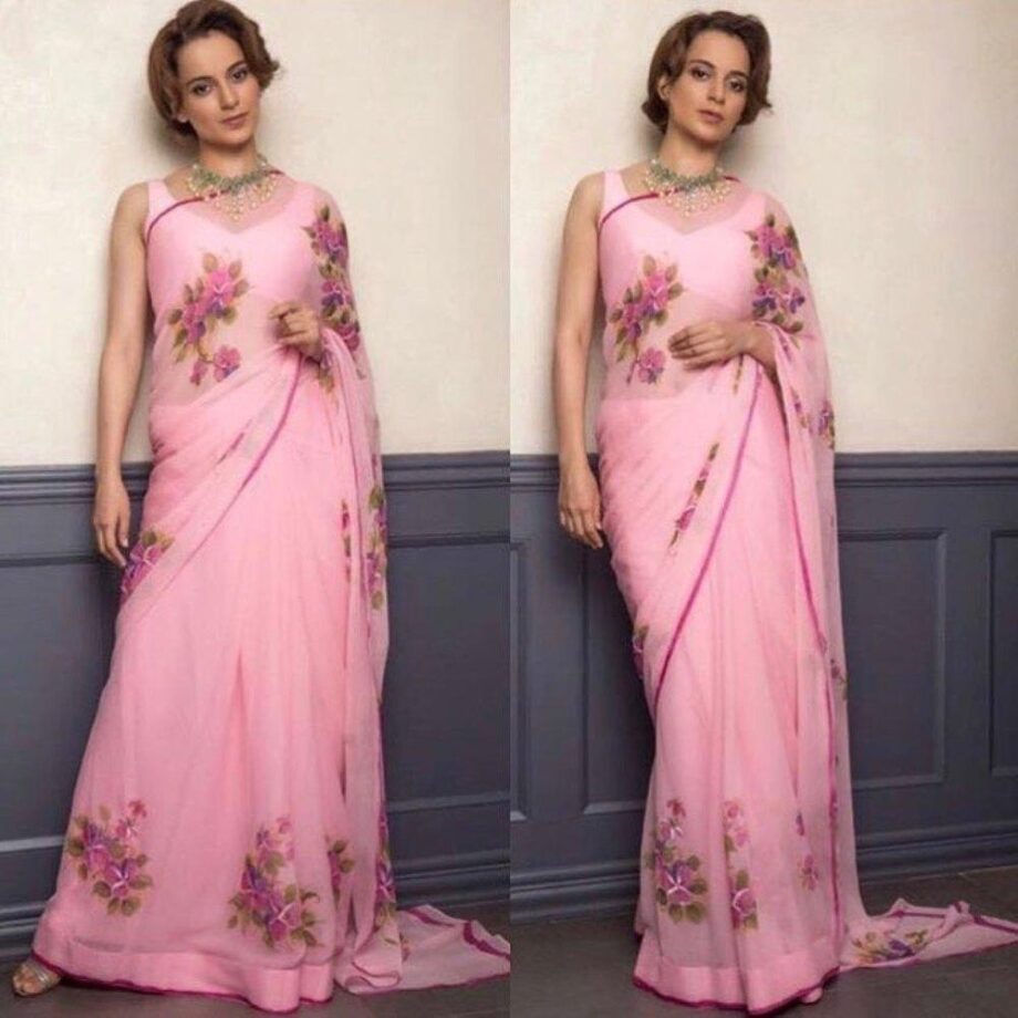 Traditional Cues: Take Cues From Kangana Ranaut For Your Blouse Designs - 4