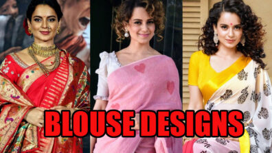 Traditional Cues: Take Cues From Kangana Ranaut For Your Blouse Designs