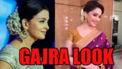 Tuck Gajra In Your Hair And Confidence In Your Self: Times When Aishwarya Rai And Madhuri Dixit Taught Us How To Slay A Simple Saree And Gajra Look
