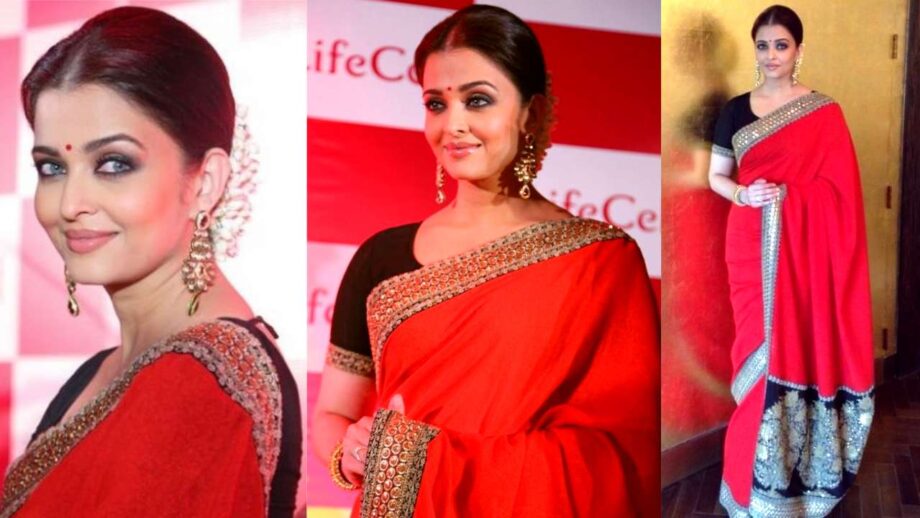 Tuck Gajra In Your Hair And Confidence In Your Self: Times When Aishwarya Rai And Madhuri Dixit Taught Us How To Slay A Simple Saree And Gajra Look - 0