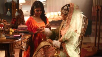 Udaariyaan actresses Priyanka Chaudhary and Isha Malviya add a touch of their own to wedding dresses