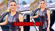 Urvashi Rautela looks ravishing hot in shimmery black gown, fans go bananas