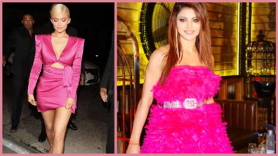 Urvashi Rautela Vs Kylie Jenner: Who Looks Like A Bomb In Little Pink Dress? Vote Here