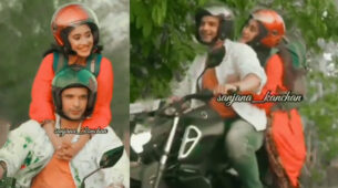 Viral Video: Shivangi Joshi & Karan Kundrra set out for a romantic bike ride, check out