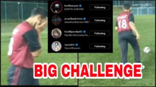 Virat Kohli takes a big challenge on social media, Kartik Aaryan, Hardik Pandya, Varun Dhawan & Anushka Sharma react