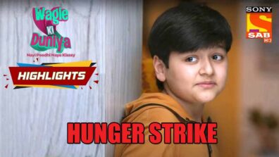 Wagle Ki Duniya – Nayi Peedhi, Naye Kissey spoiler alert: Atharva decides to go on a hunger strike