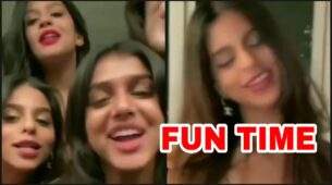 Watch Now: Shah Rukh Khan’s daughter Suhana Khan shares fun moment with her girl gang, fans love it