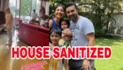 Watch Now: Shilpa Shetty gets her home sanitized after family’s recovery from Covid-19
